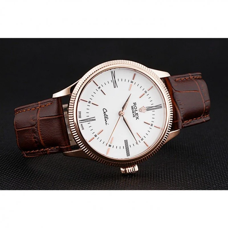 Superclone Rolex Cellini 39mm White Dial 622655