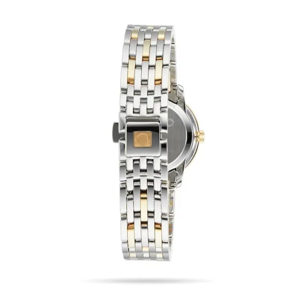 Omega De Ville Women Quartz Mother of Pearl 18ct Yellow Gold Watch O42420246055001