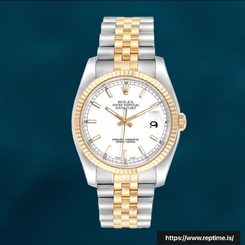 Rolex Datejust 116233 36mm Men’s White Dial Automatic
