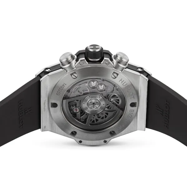 Hublot Big Bang Men Automatic Black Rubber Watch 411.NM.1170.RX