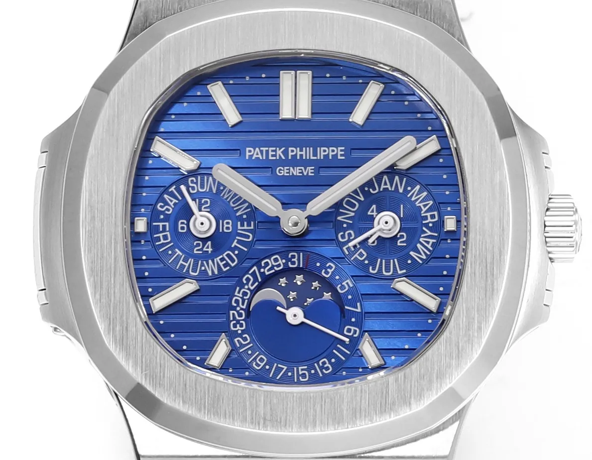 Patek Philippe Blue Nautilus Perpetual Calendar