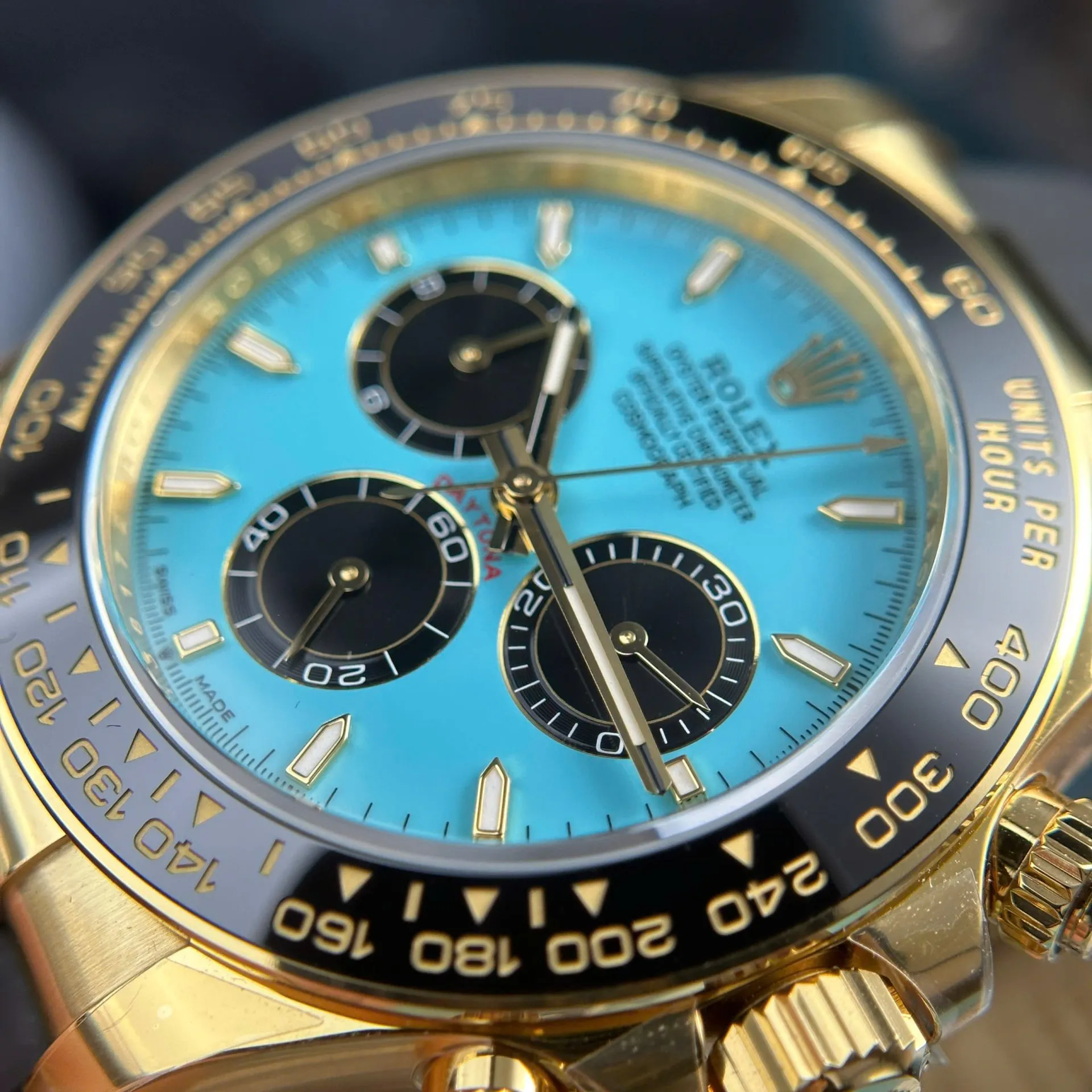 Superclone Rolex Daytona 40 mm 126518LN Tiffany Dial