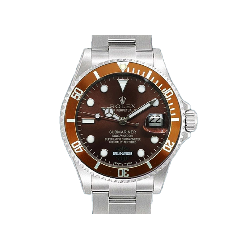 Rolex Submariner 40mm Harley-Davidson Men’s Stainless Steel Swiss Replica Watch