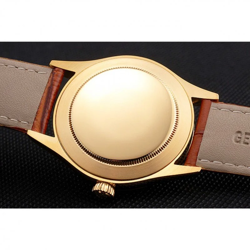 Superclone Rolex Cellini 38mm Gold Dial REP016789
