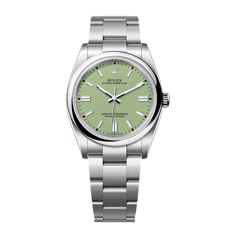 Superclone Rolex Oyster Perpetual 277200 Pistachio Dial