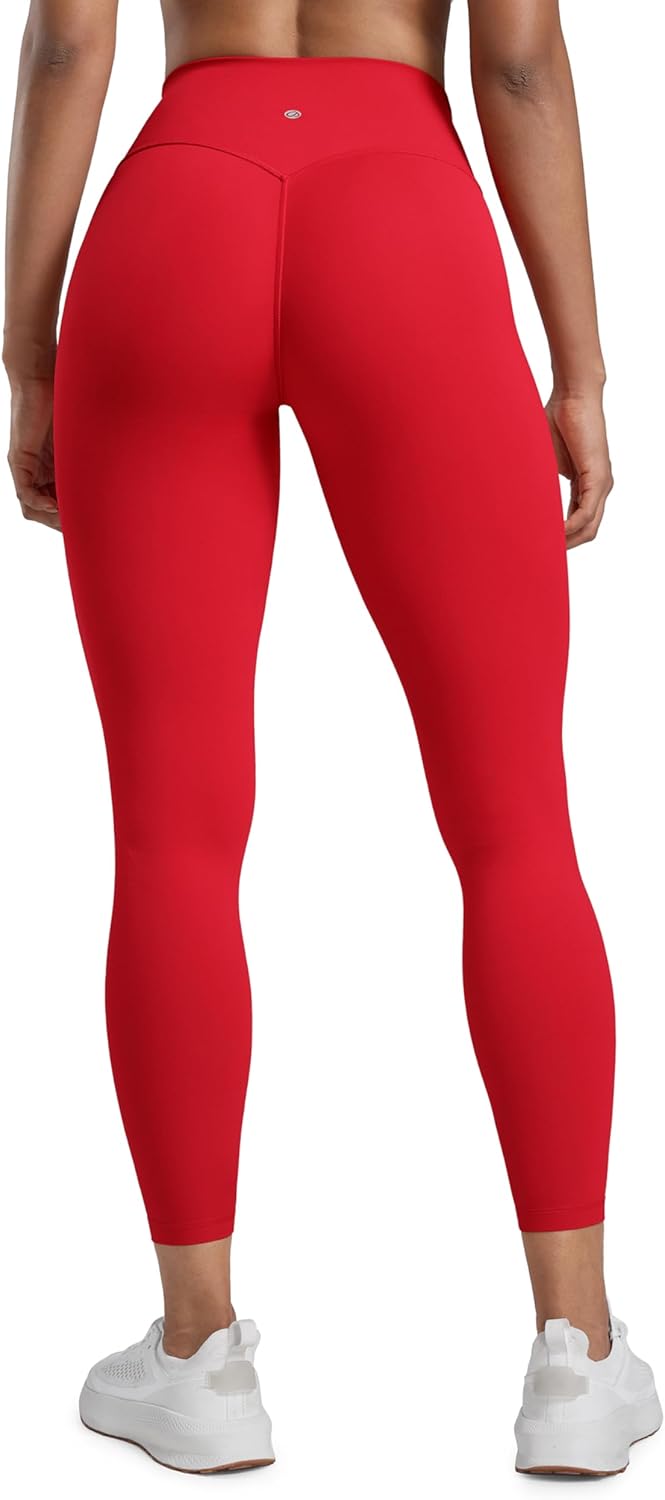 CRZ YOGA Secretsculpt Women’s Butterlift High-Waist Workout Leggings 25” Scrunch Butt Yoga Pants – No Front Seam, Booty-Enhancing