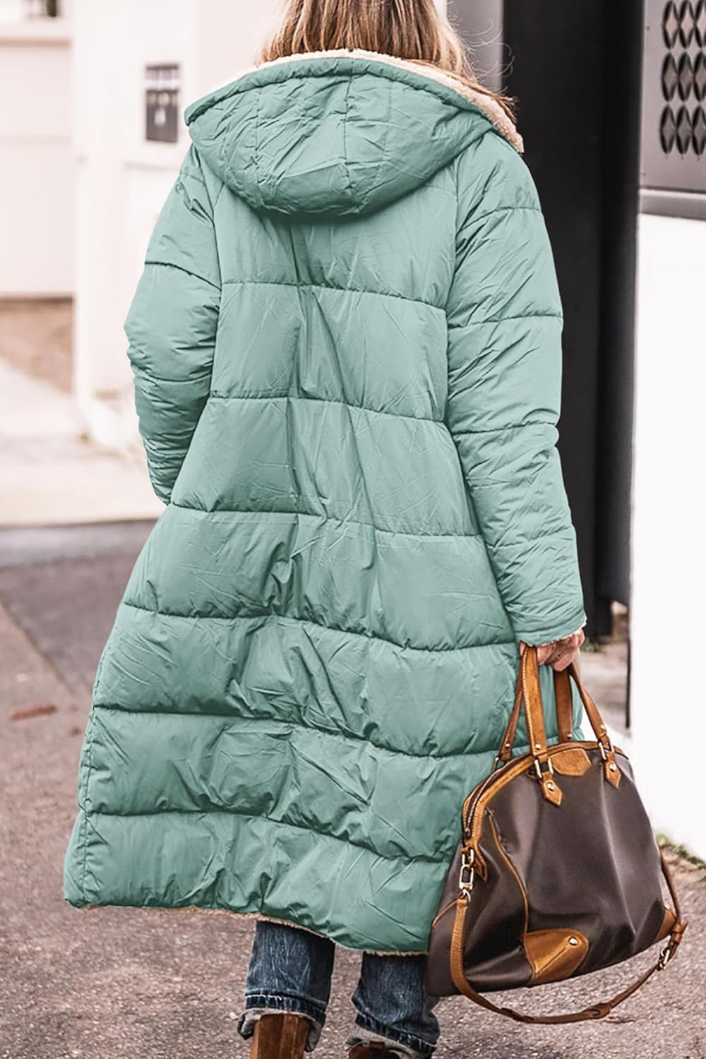 PRETTYGARDEN Women's 2025 Oversized Shearling Fleece Long Winter Coat Jacket