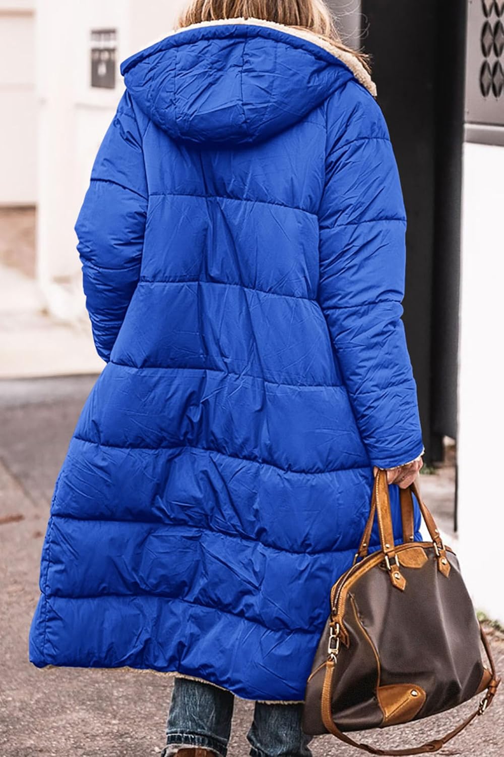 PRETTYGARDEN Women's 2025 Oversized Shearling Fleece Long Winter Coat Jacket