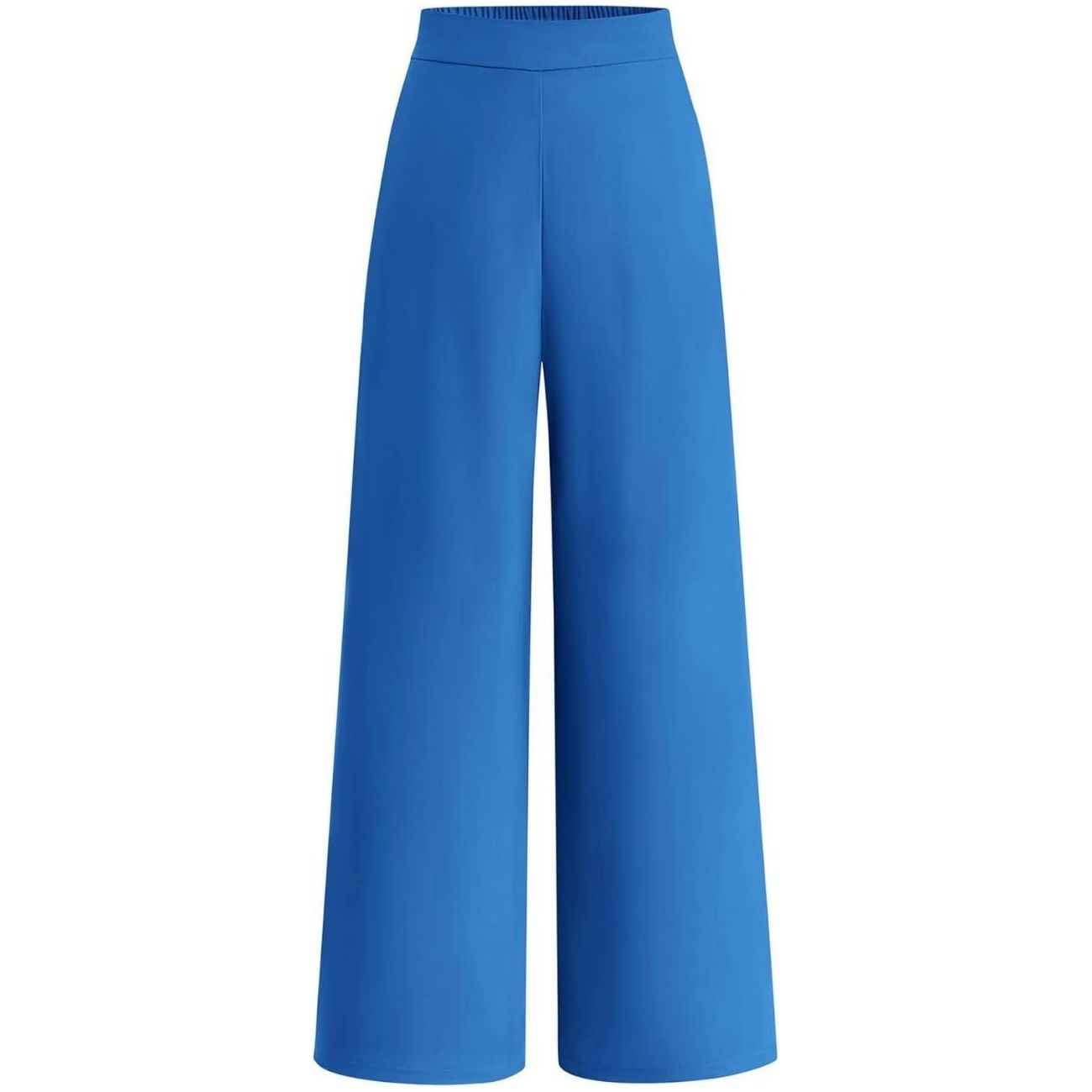 BTFBM Women's High-Rise Wide Leg Trousers 2025 Fall Collection Business Casual Office Dress Pants Loose Fit Palazzo Style with Pockets