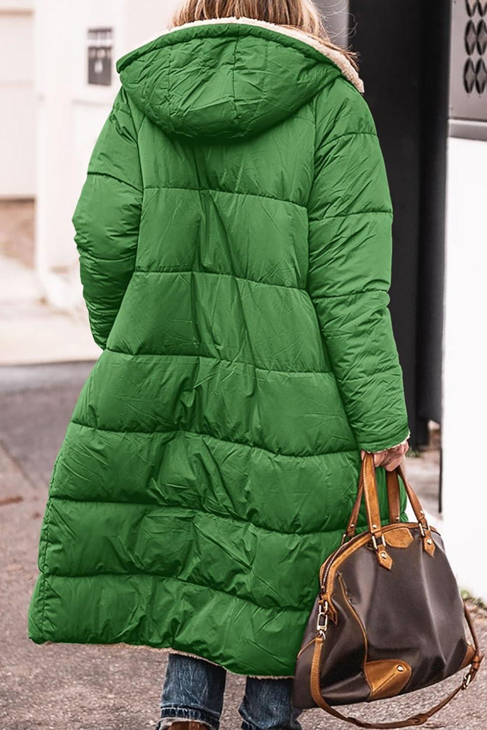 PRETTYGARDEN Women's 2025 Oversized Shearling Fleece Long Winter Coat Jacket