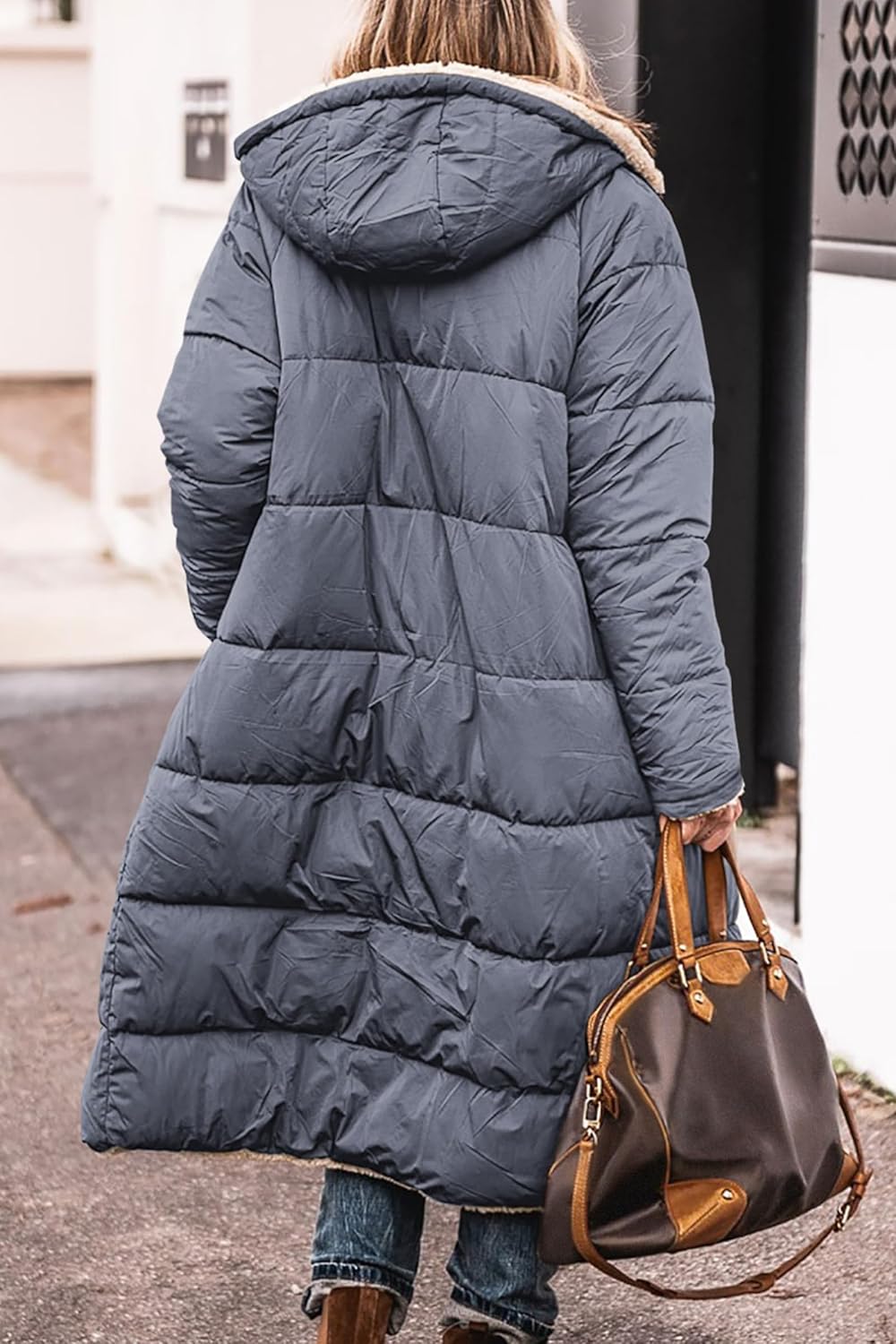 PRETTYGARDEN Women's 2025 Oversized Shearling Fleece Long Winter Coat Jacket