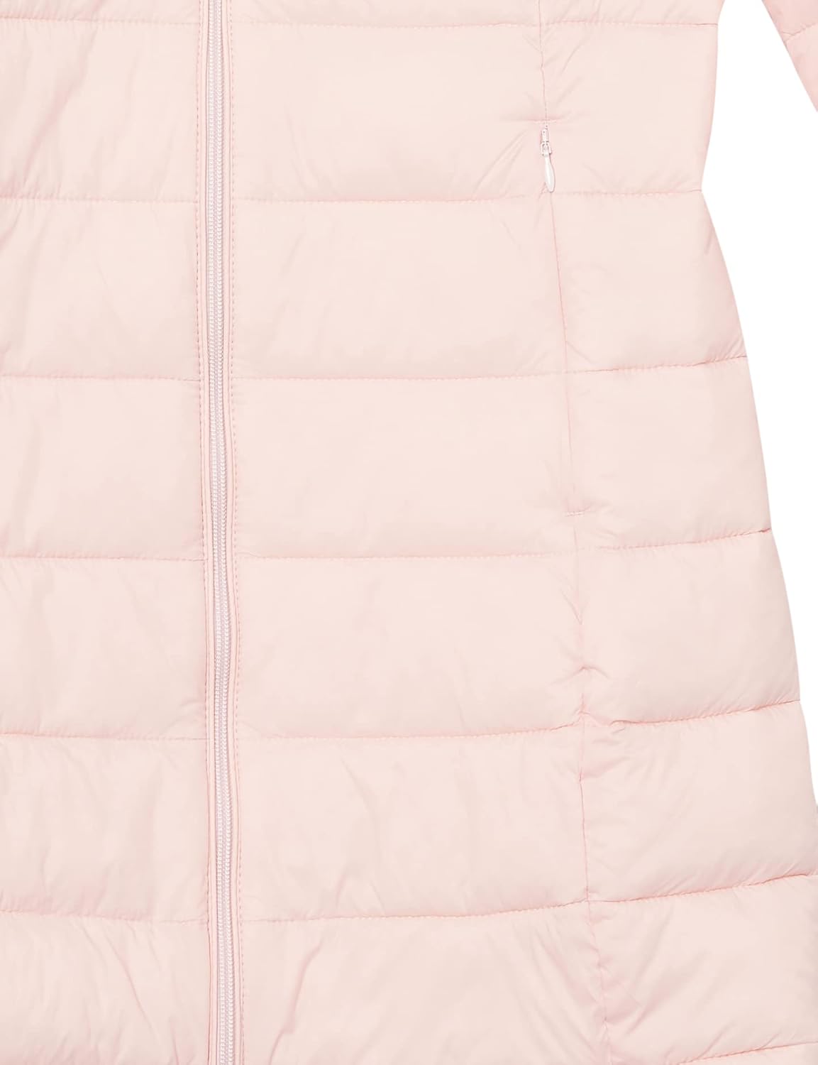 Essentials Women’s Lightweight Packable Hooded Puffer Coat – Water-Resistant, Plus Sizes Available