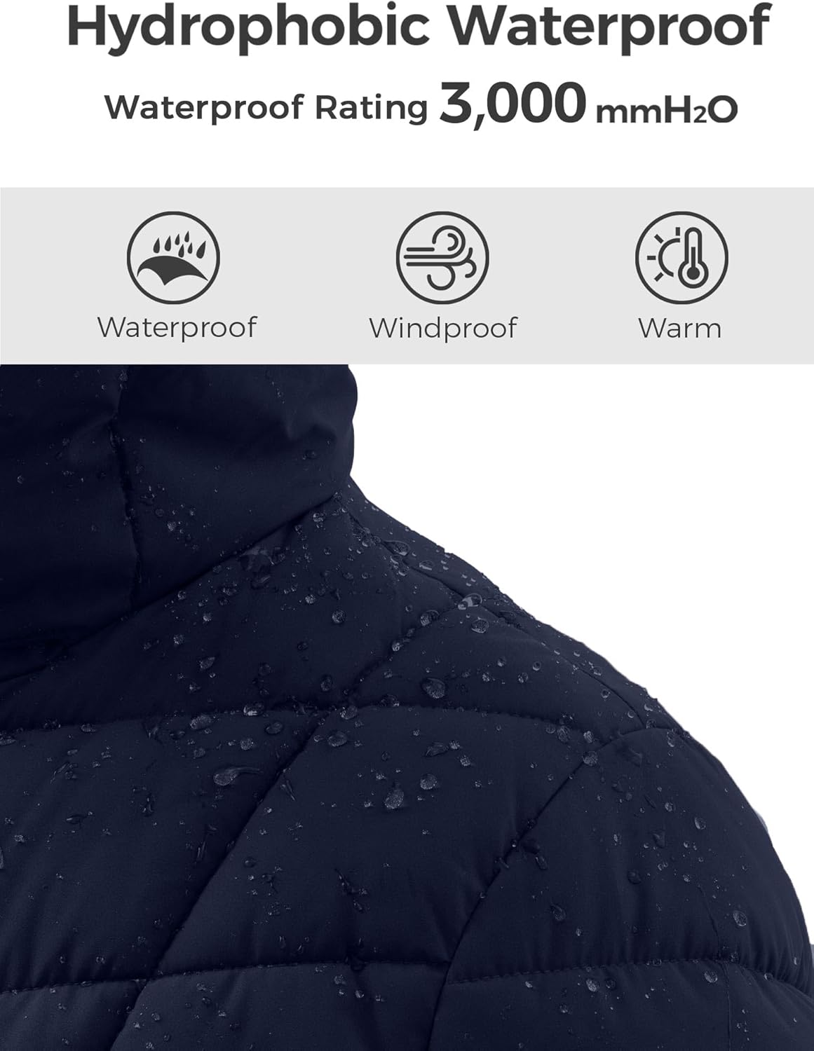 wantdo Women's Long Quilted Puffer Jacket Warm Padded Winter Coat – Plus Sizes Available