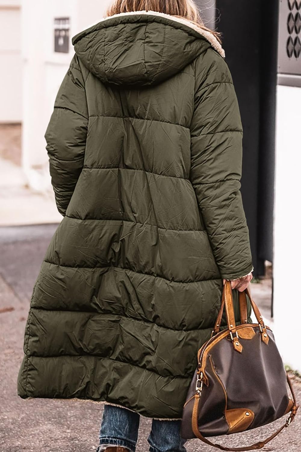 PRETTYGARDEN Women's 2025 Oversized Shearling Fleece Long Winter Coat Jacket