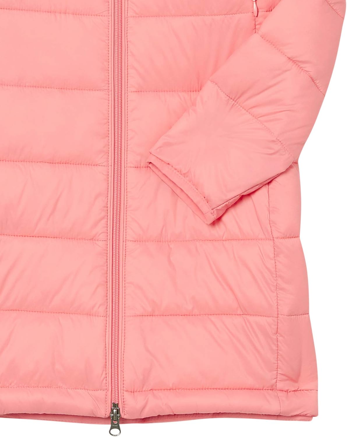 Essentials Women’s Lightweight Packable Hooded Puffer Coat – Water-Resistant, Plus Sizes Available