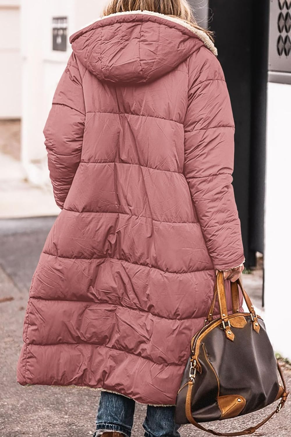 PRETTYGARDEN Women's 2025 Oversized Shearling Fleece Long Winter Coat Jacket