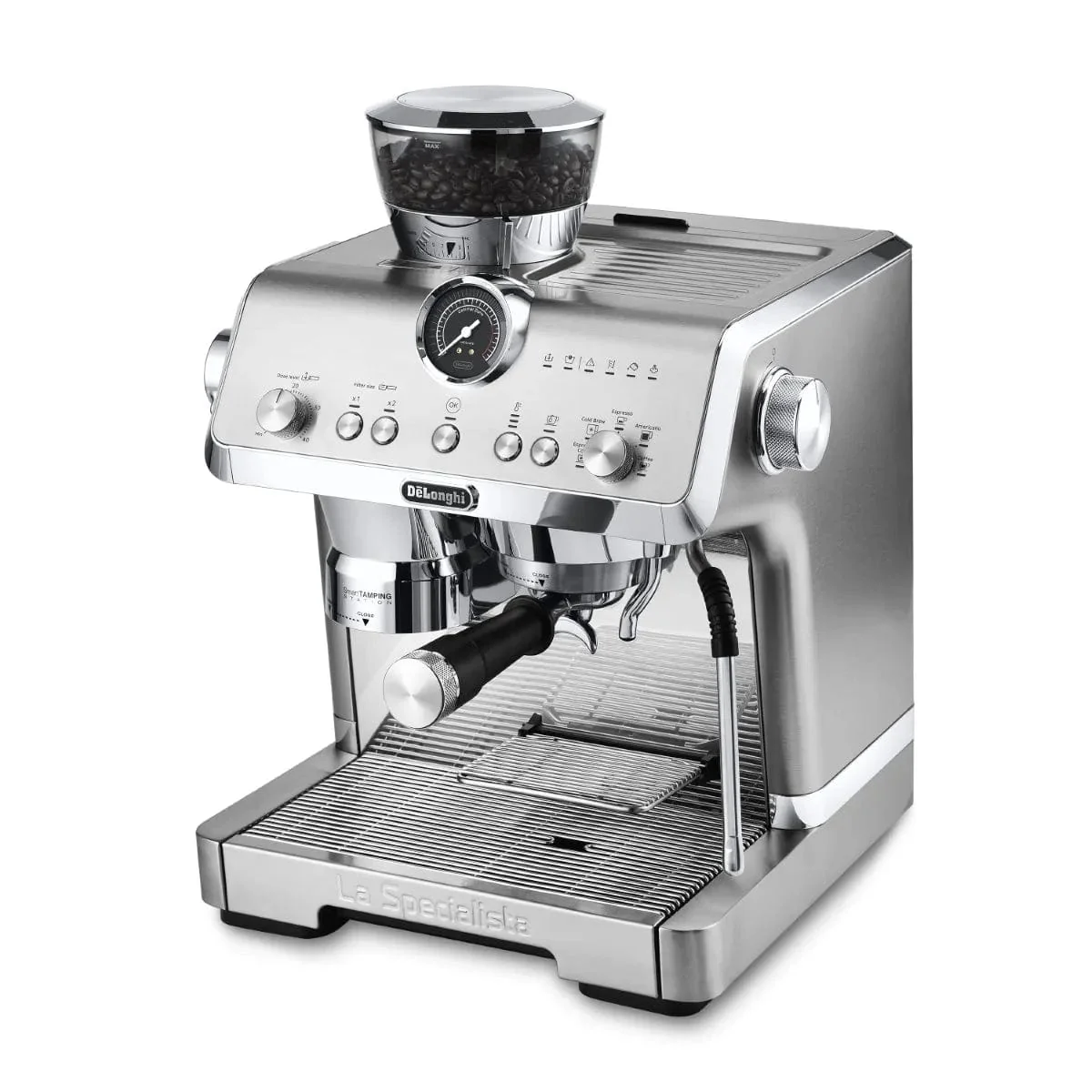 DeLonghi La Specialista Opera Semi-Automatic Espresso Machine with Cold Brew EC9555M (Metal)