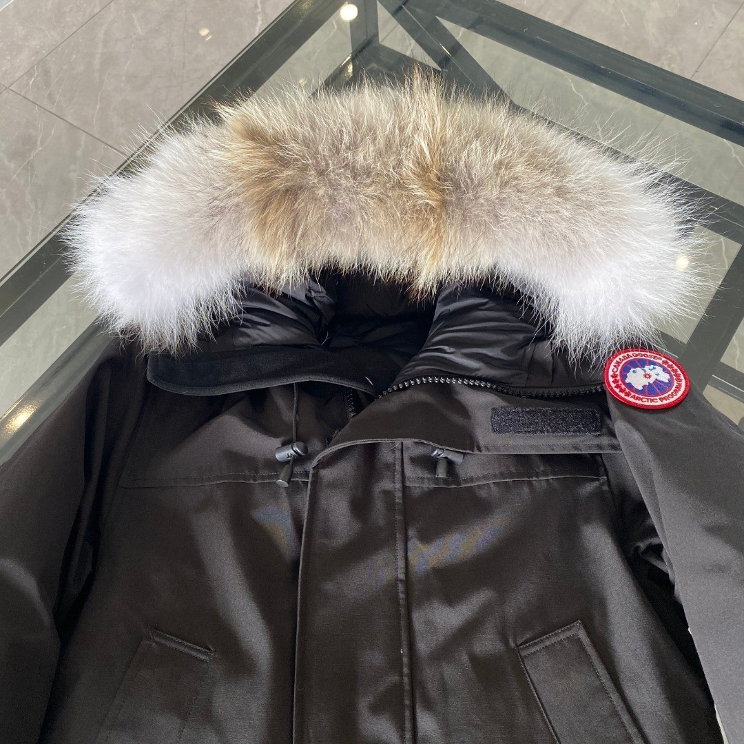 Langford Hooded Parka Black