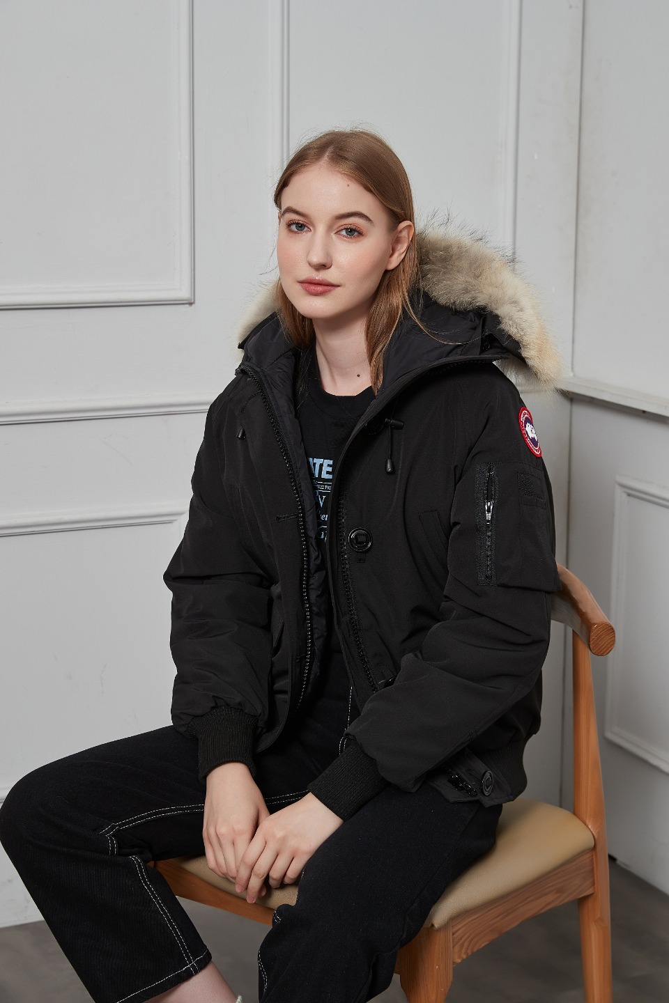 Womens Chilliwack Bomber Black