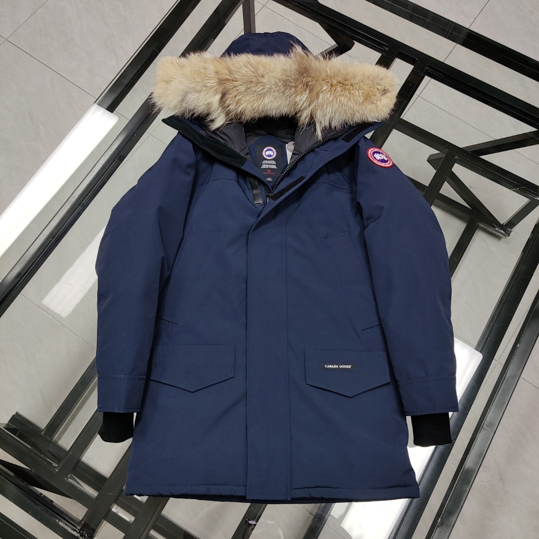 Langford Hooded Parka Navy