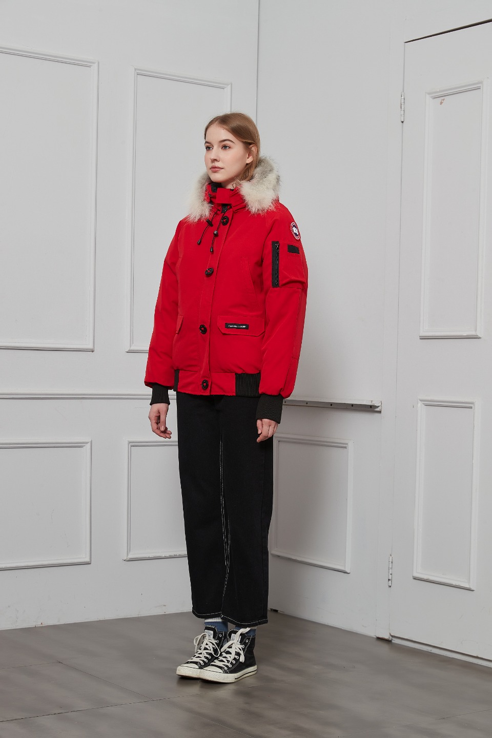 Womens Chilliwack Bomber Red