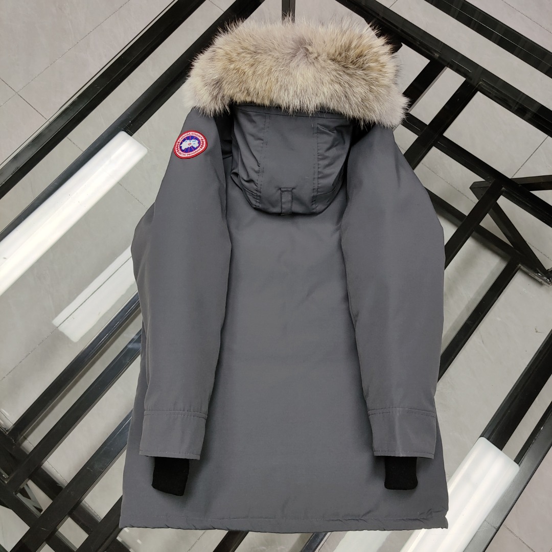 Langford Hooded Parka Dark Gray