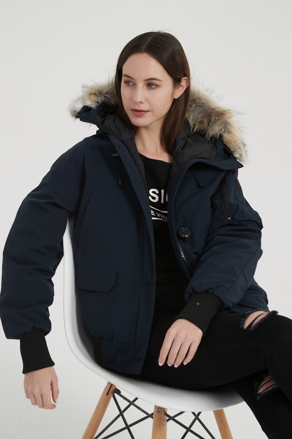 Womens Chilliwack Bomber Navy