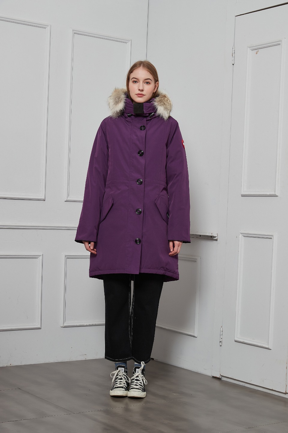 Rossclair Parka Heritage Purple