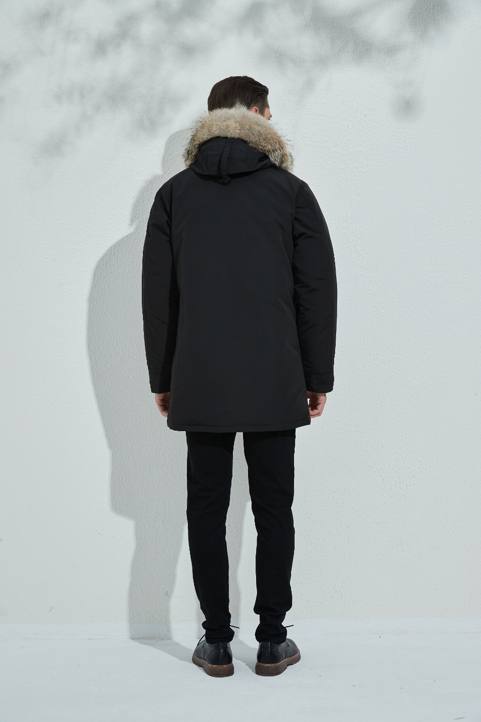 Langford Black Label Hooded Parka Black