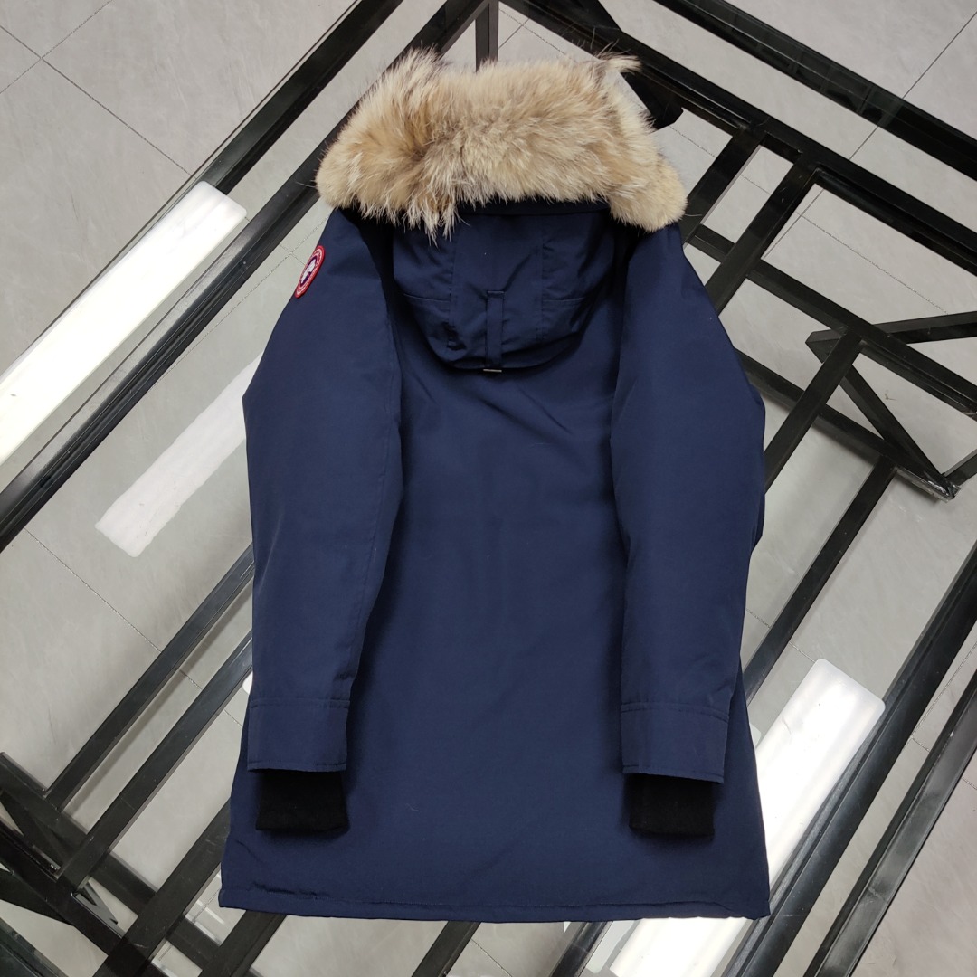 Langford Hooded Parka Navy
