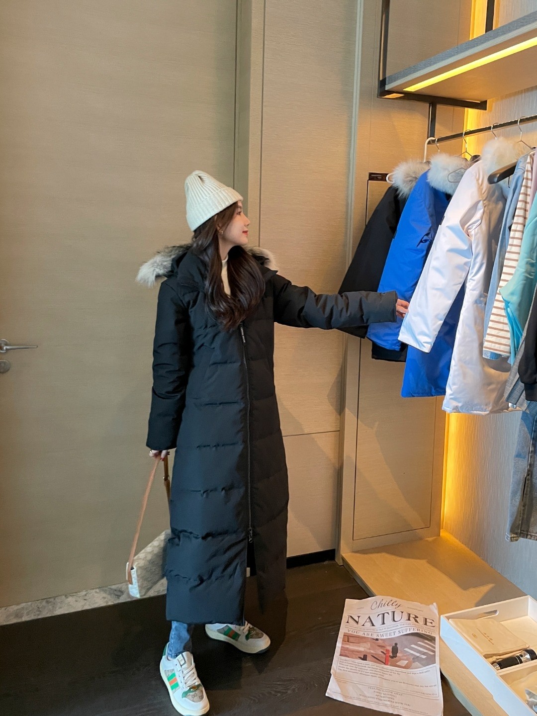 Mystique Parka Performance Satin Black