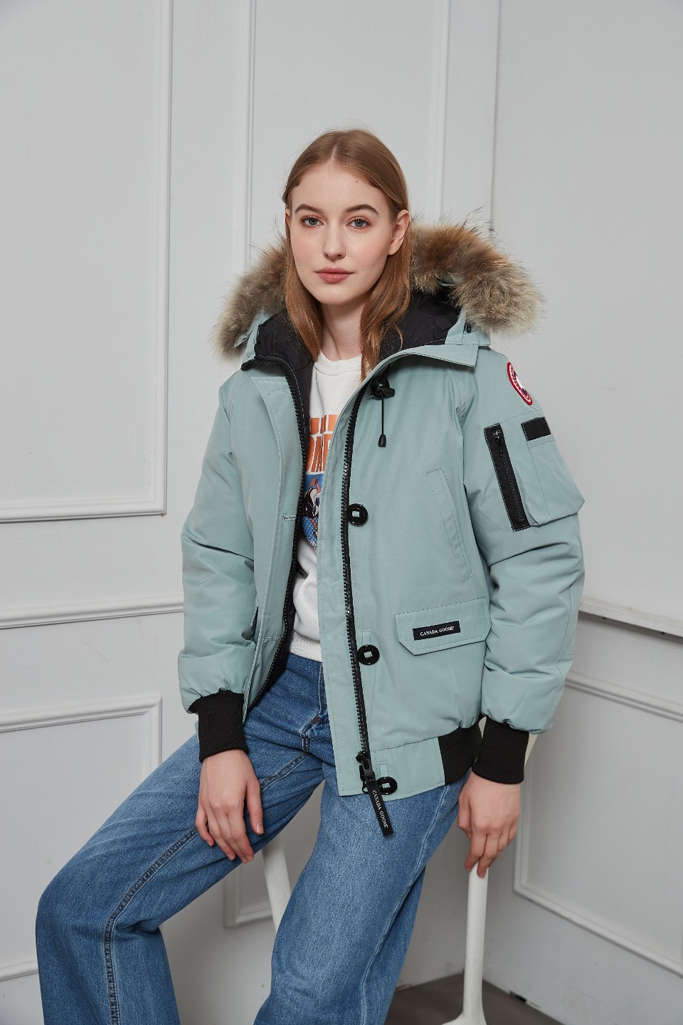 Womens Chilliwack Bomber Azure