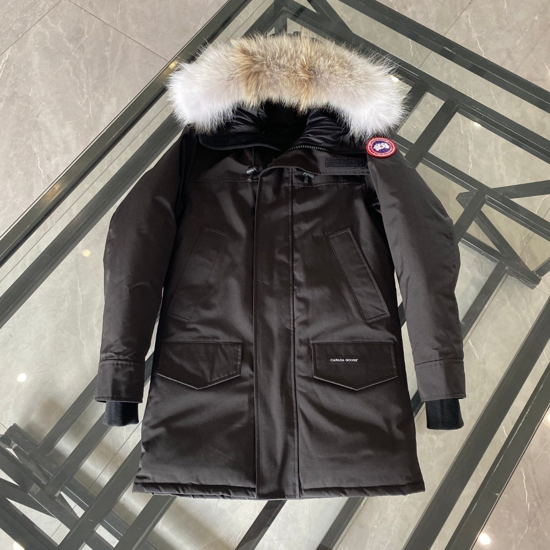 Langford Hooded Parka Black