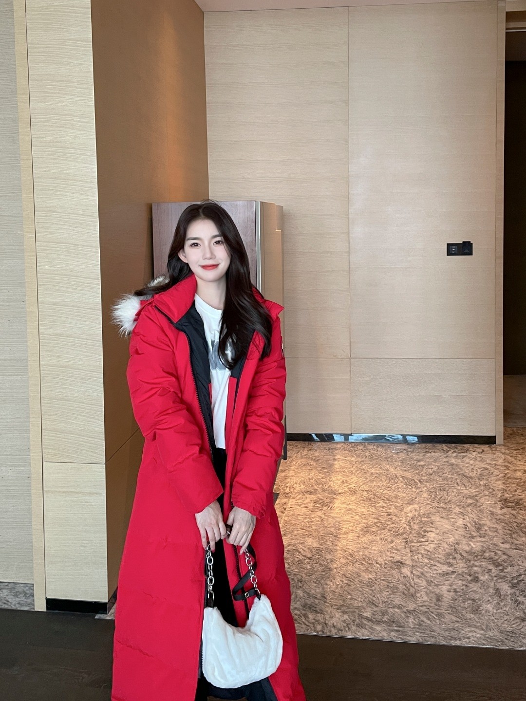 Mystique Parka Performance Satin Red