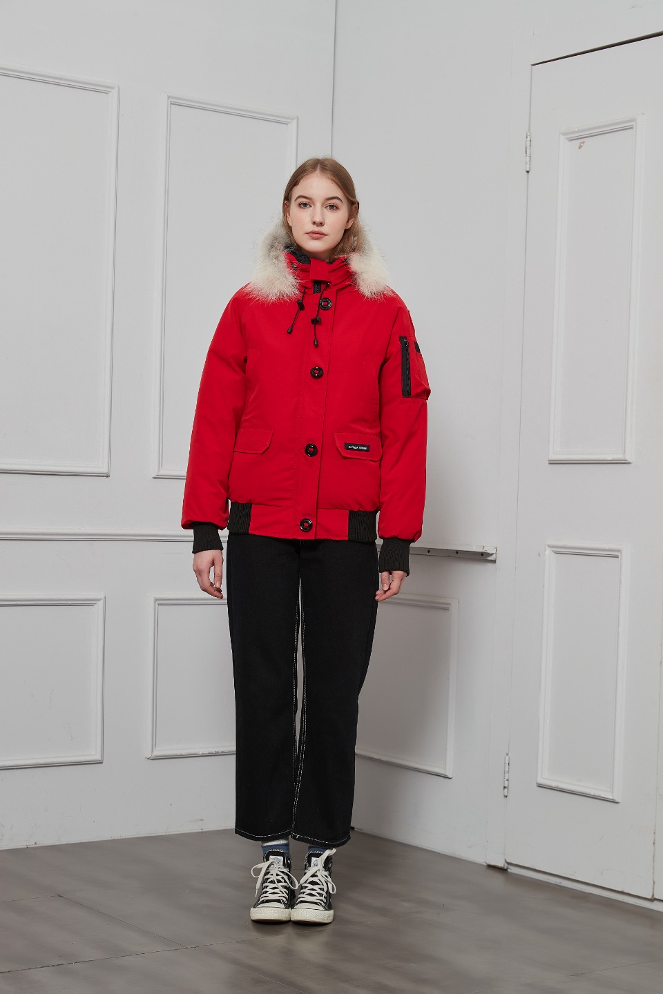 Womens Chilliwack Bomber Red