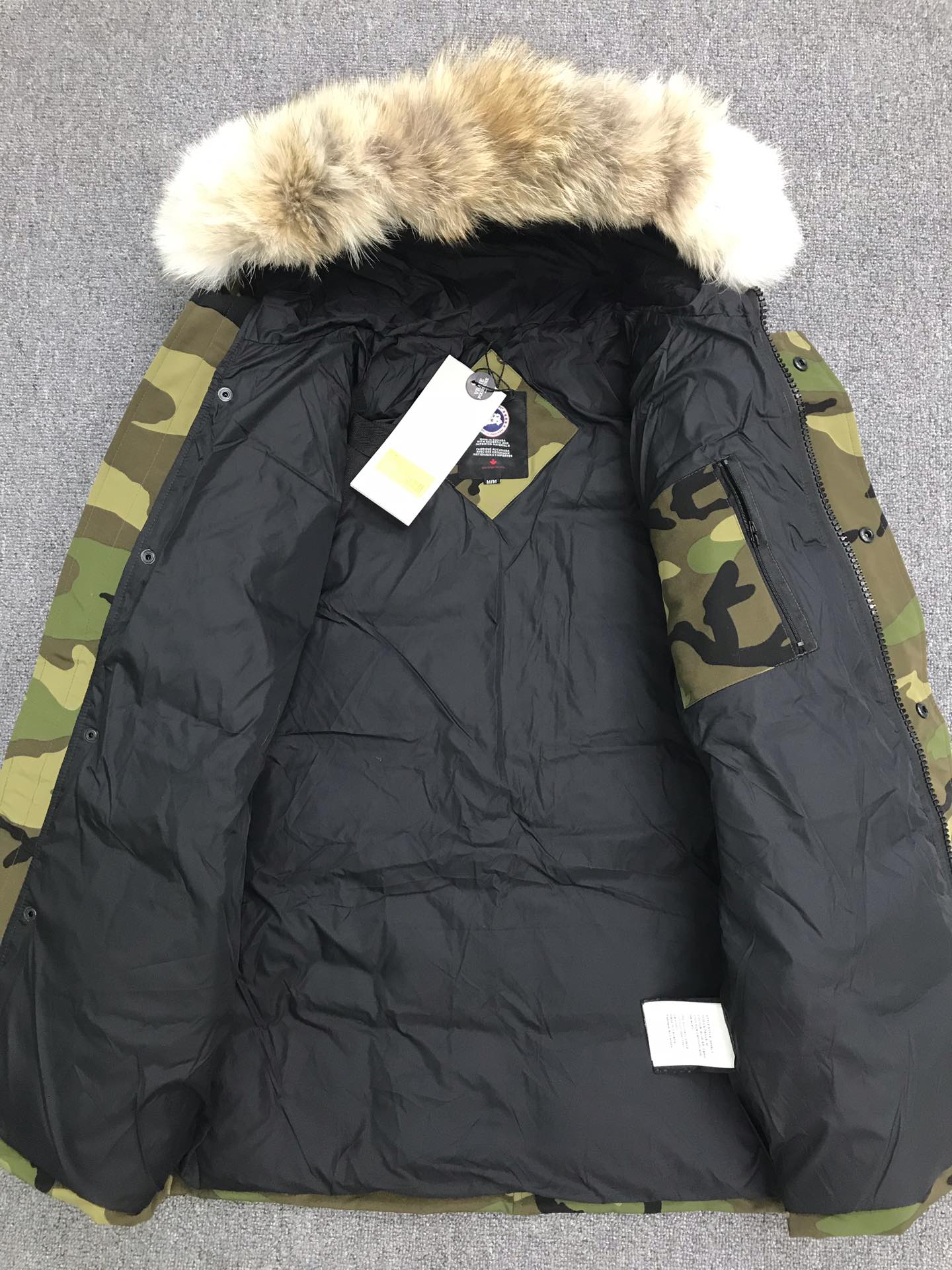 Carson Parka Green Camo