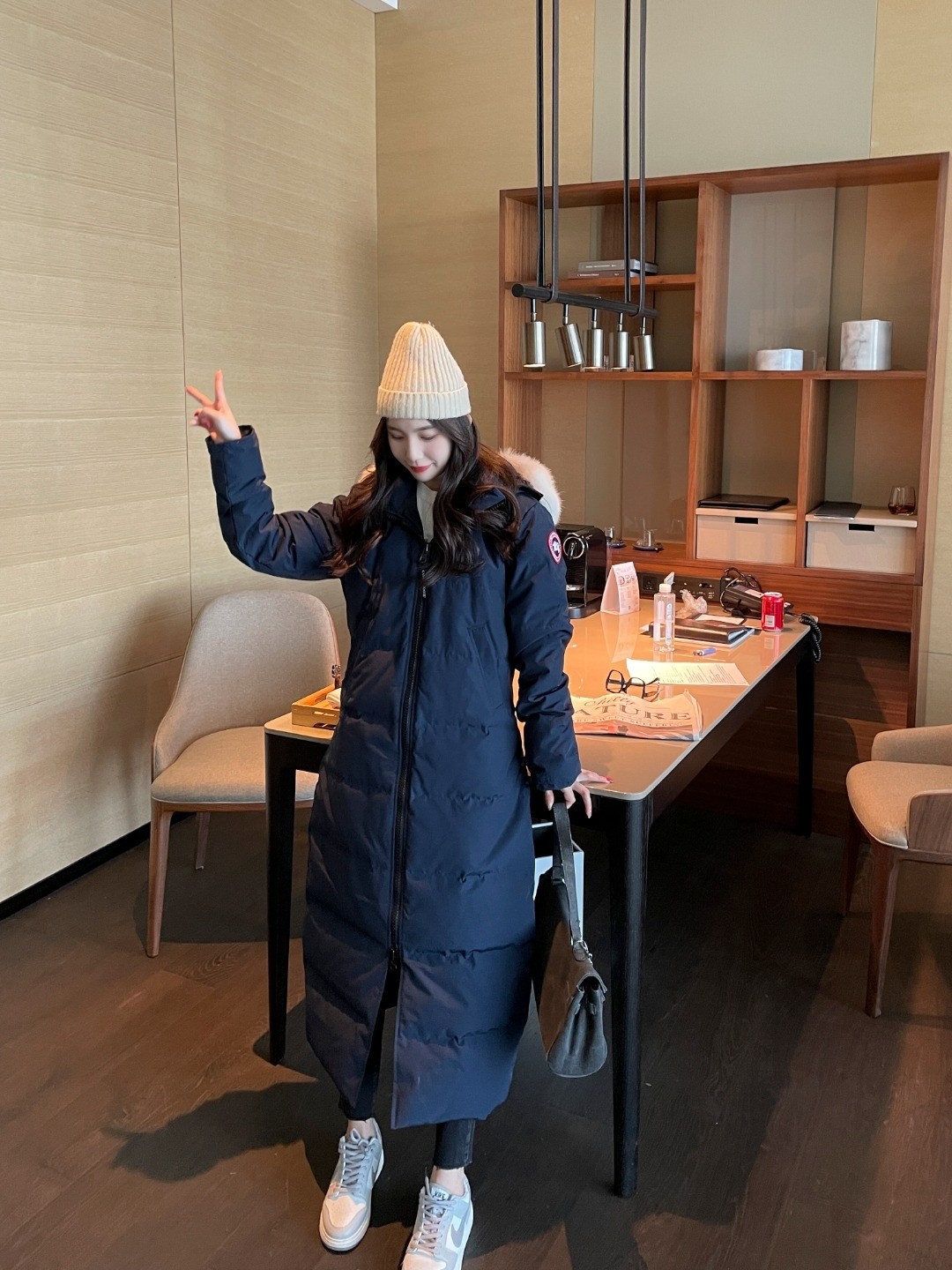 Mystique Parka Performance Satin Navy