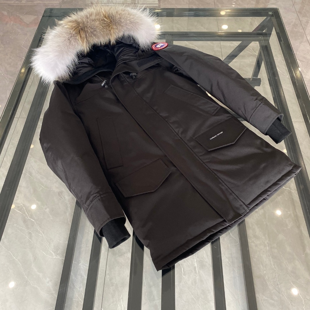 Langford Hooded Parka Black