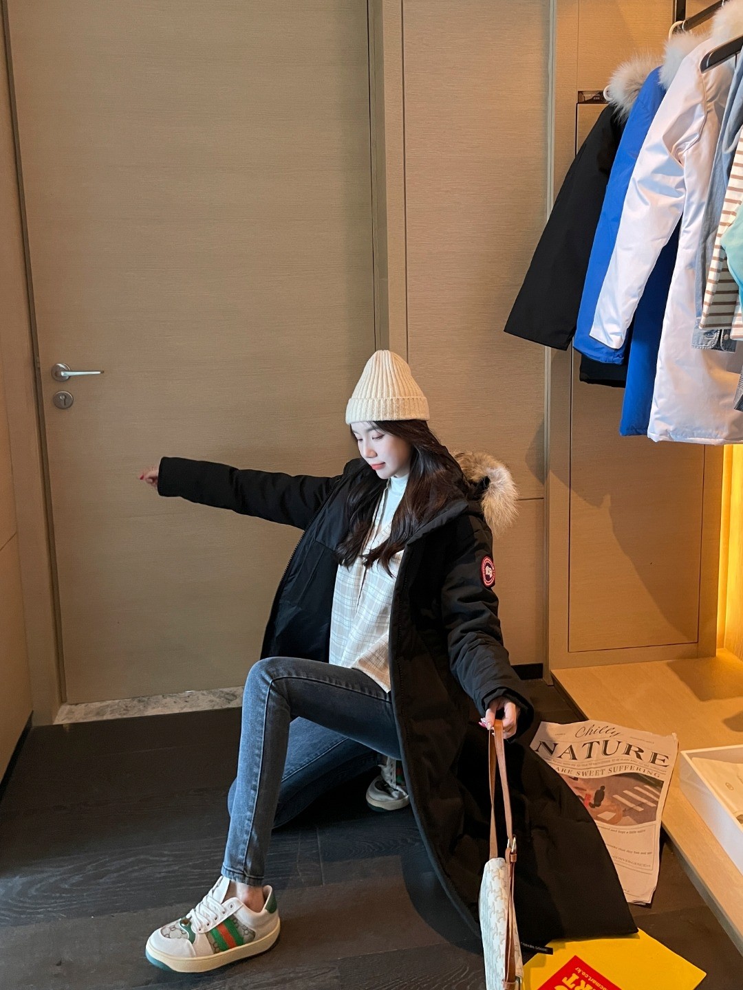 Mystique Parka Performance Satin Black