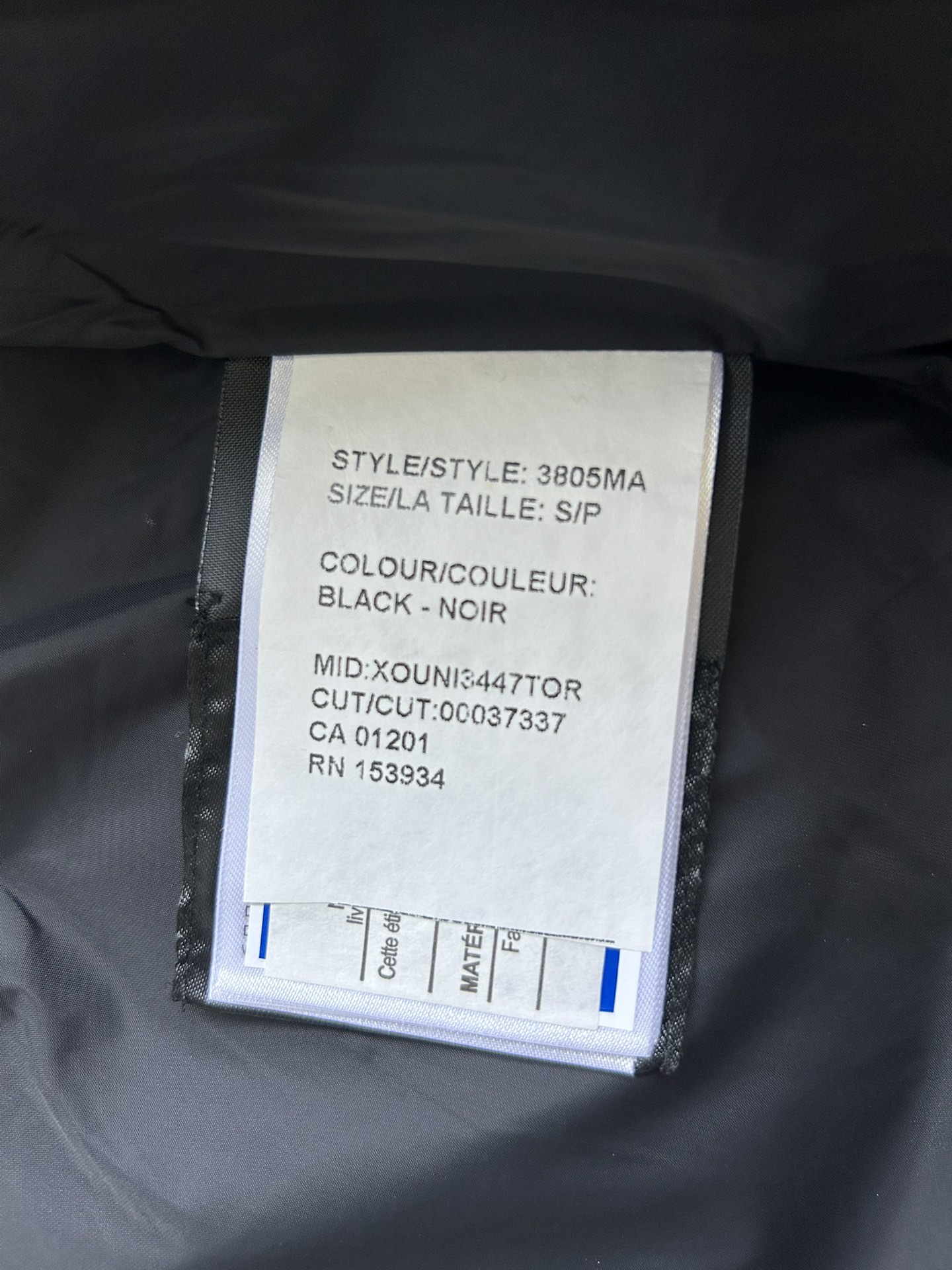 Carson Parka Black Label Black