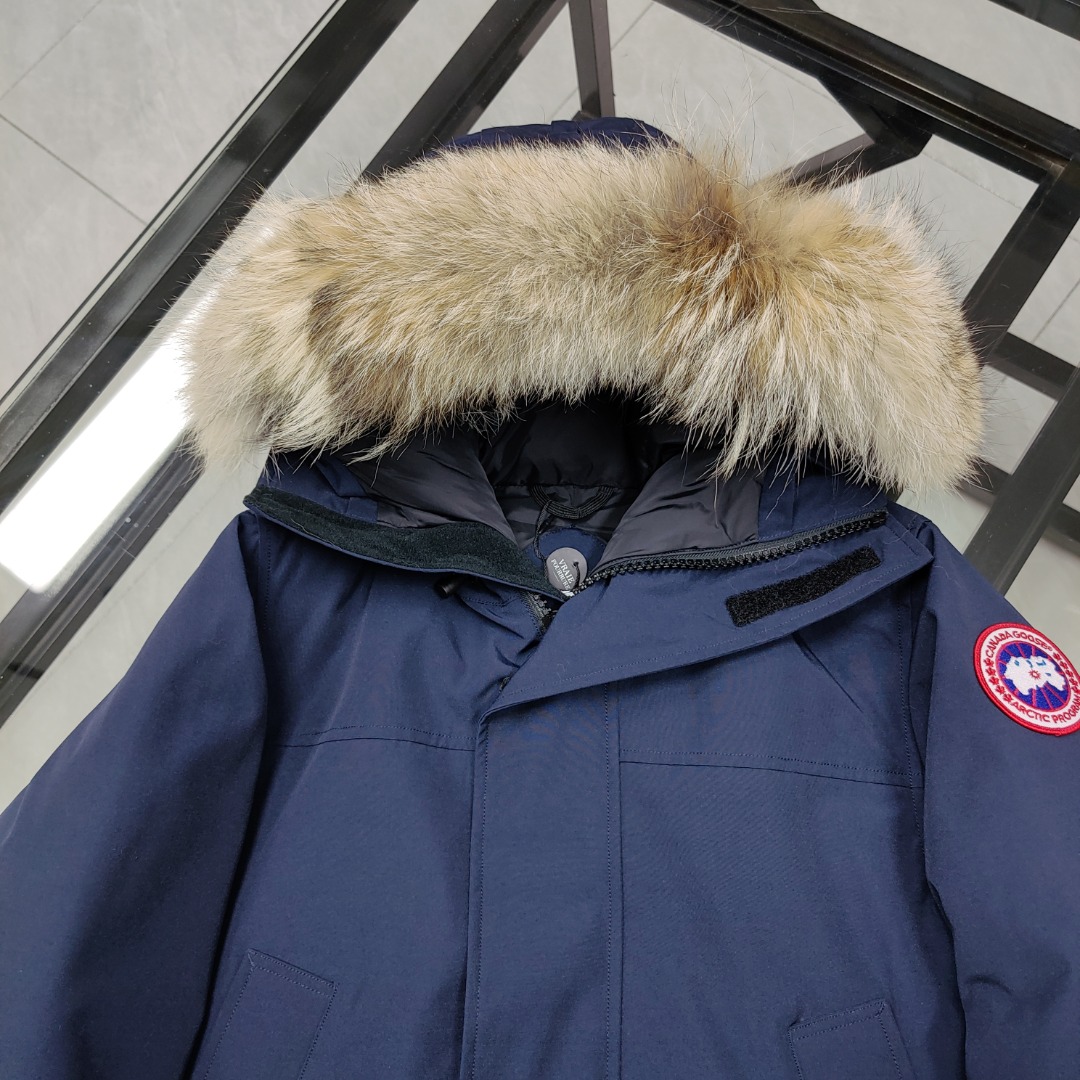 Langford Hooded Parka Navy