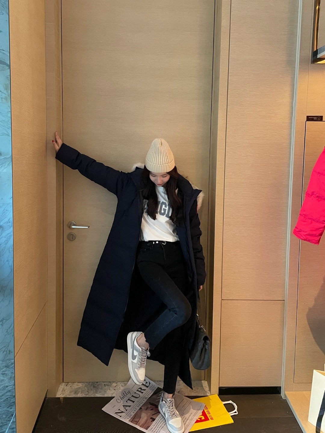 Mystique Parka Performance Satin Navy