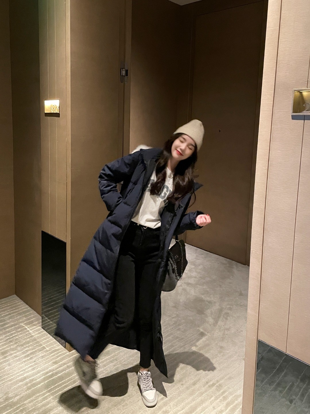 Mystique Parka Performance Satin Navy