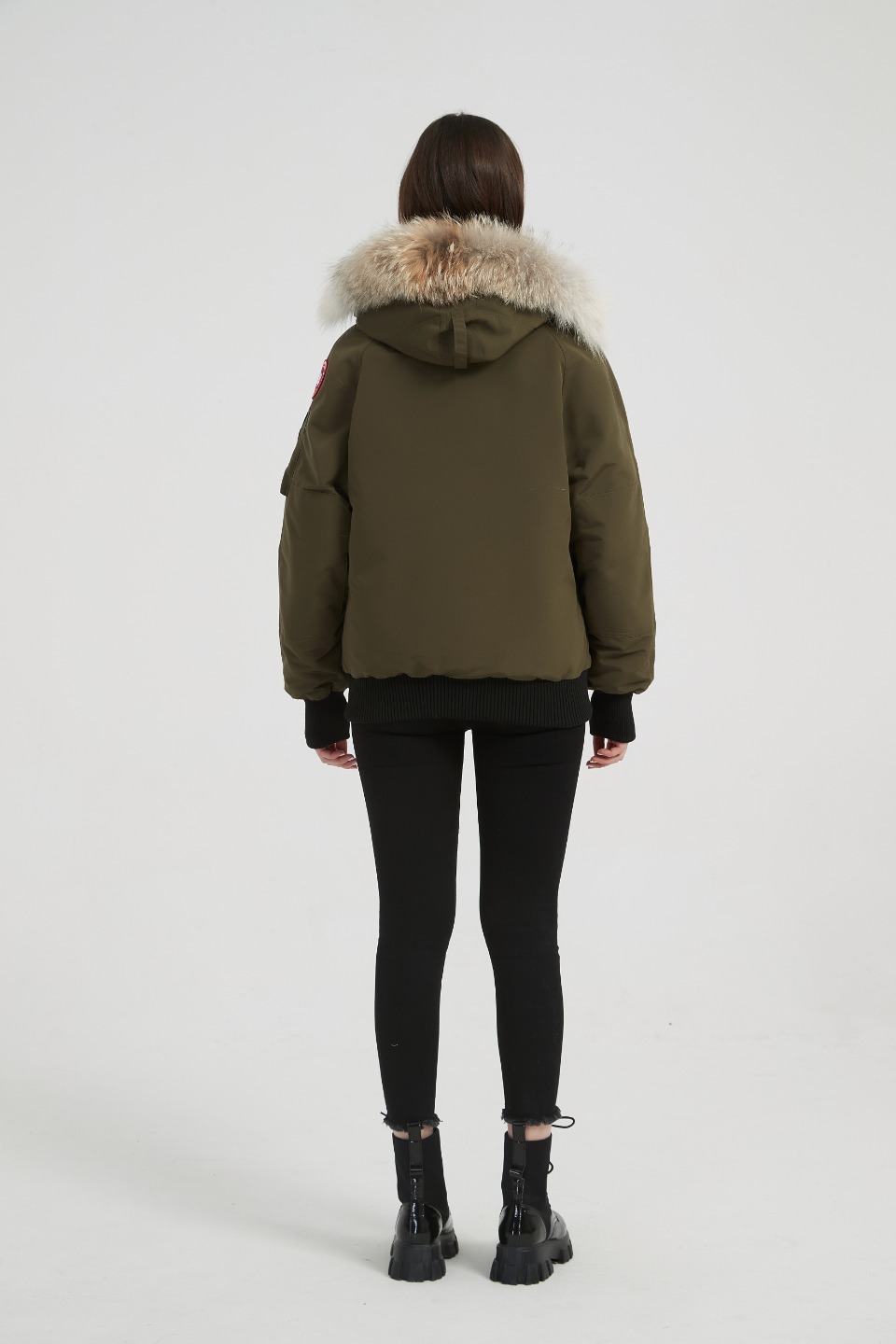 Womens Chilliwack Bomber Army Green