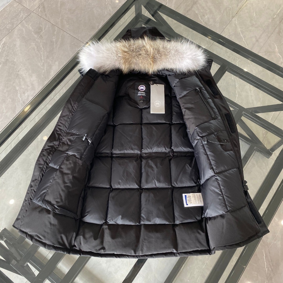 Langford Hooded Parka Black