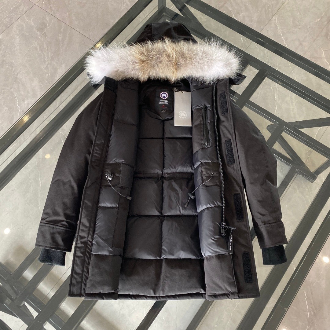 Langford Hooded Parka Black