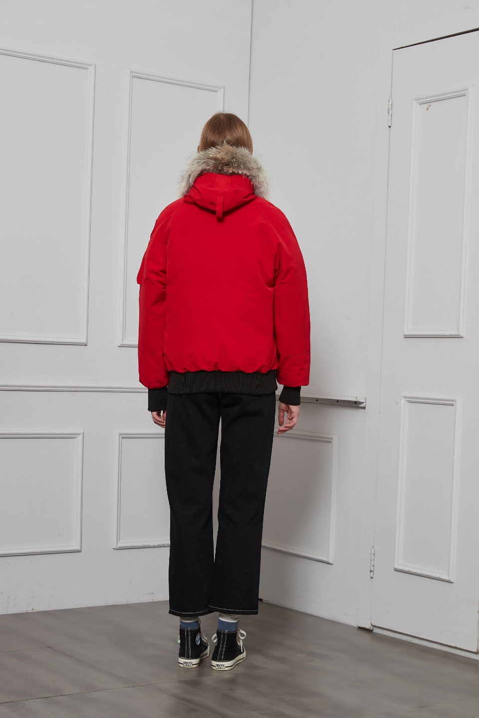 Womens Chilliwack Bomber Red