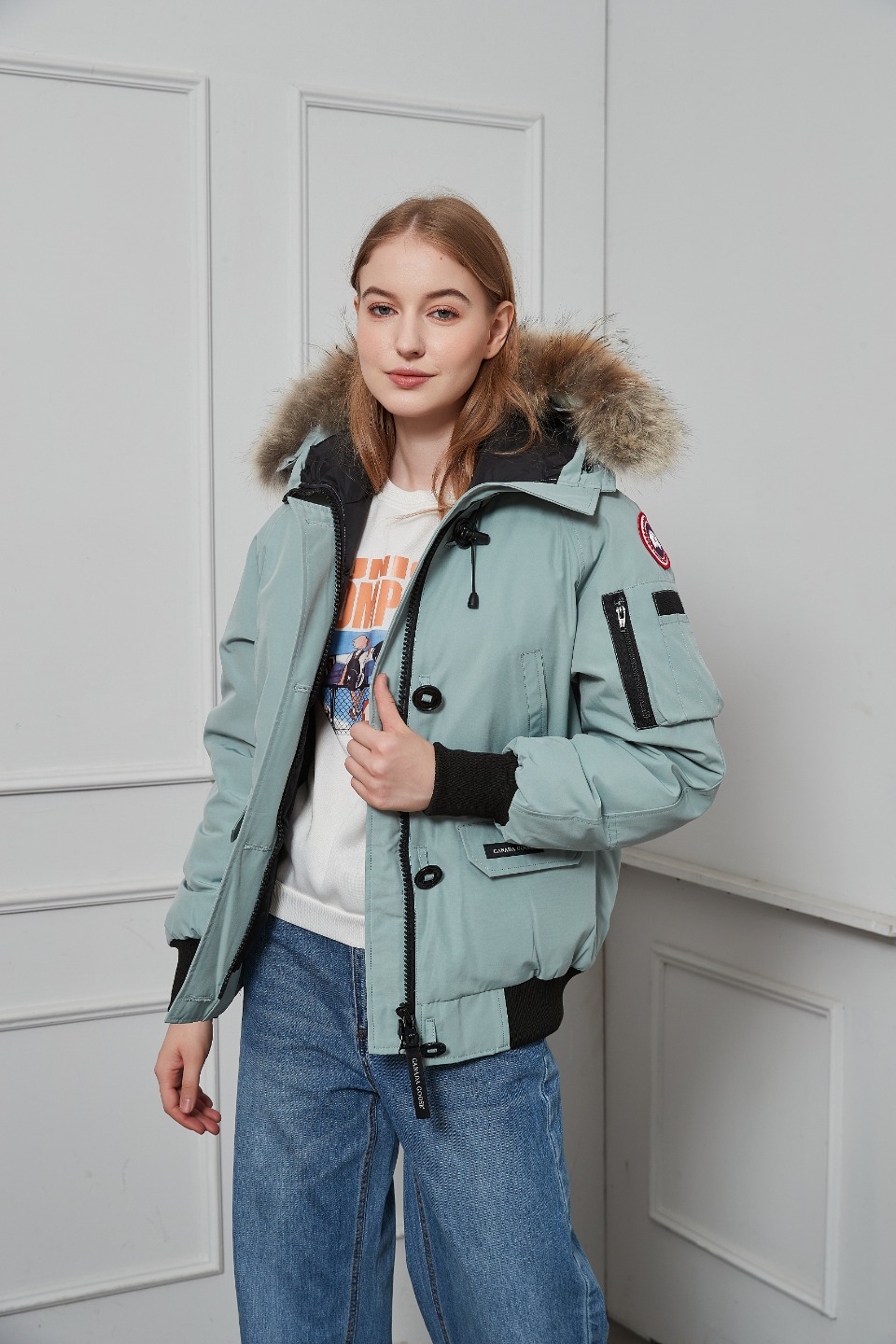 Womens Chilliwack Bomber Azure