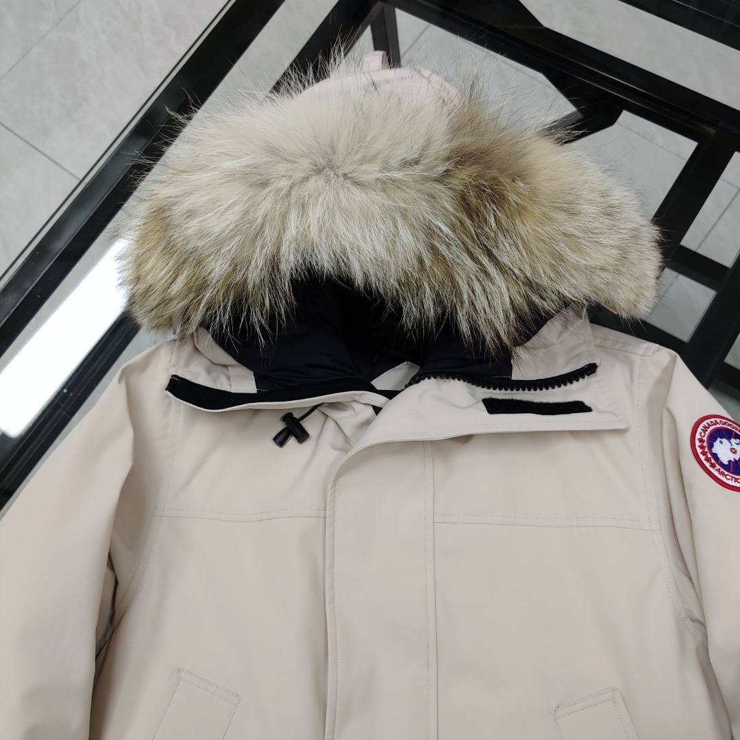 Langford Hooded Parka Beige