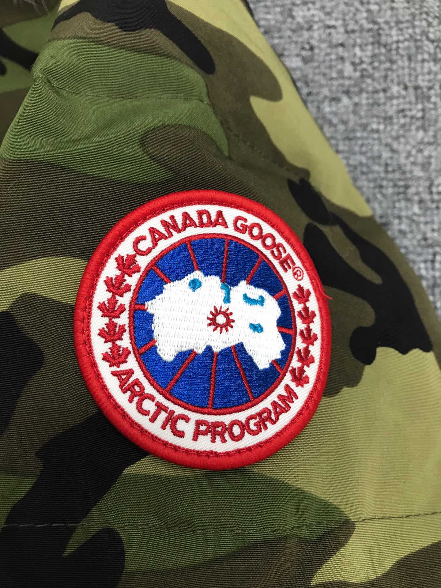 Carson Parka Green Camo